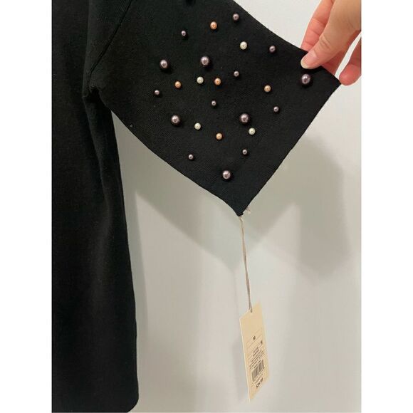 NWT a new day black sweater M - Picture 5 of 9